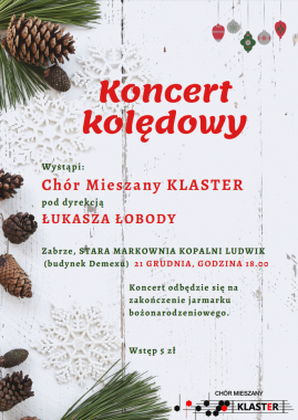 Koncert kolęd 21 grudnia 2019